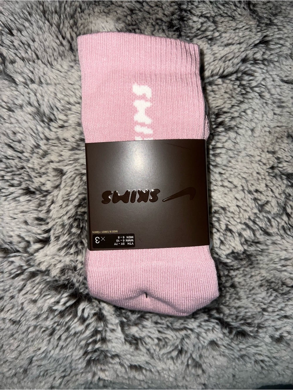 Skims X Nike DRI-FIT CREW SOCK 3-PACK - Medium